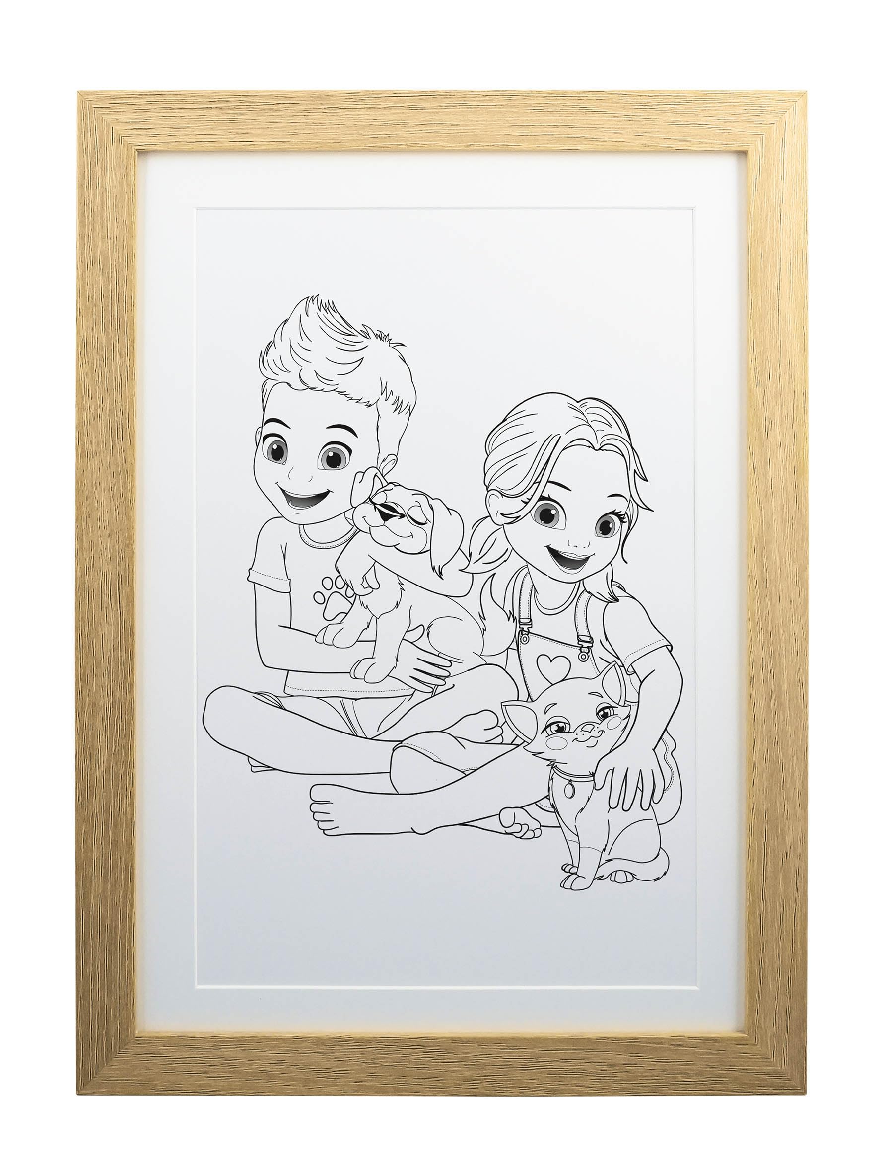 buki-cadre-dessins-enfant-a4-beige-24x33-cm-50-dessins image 4