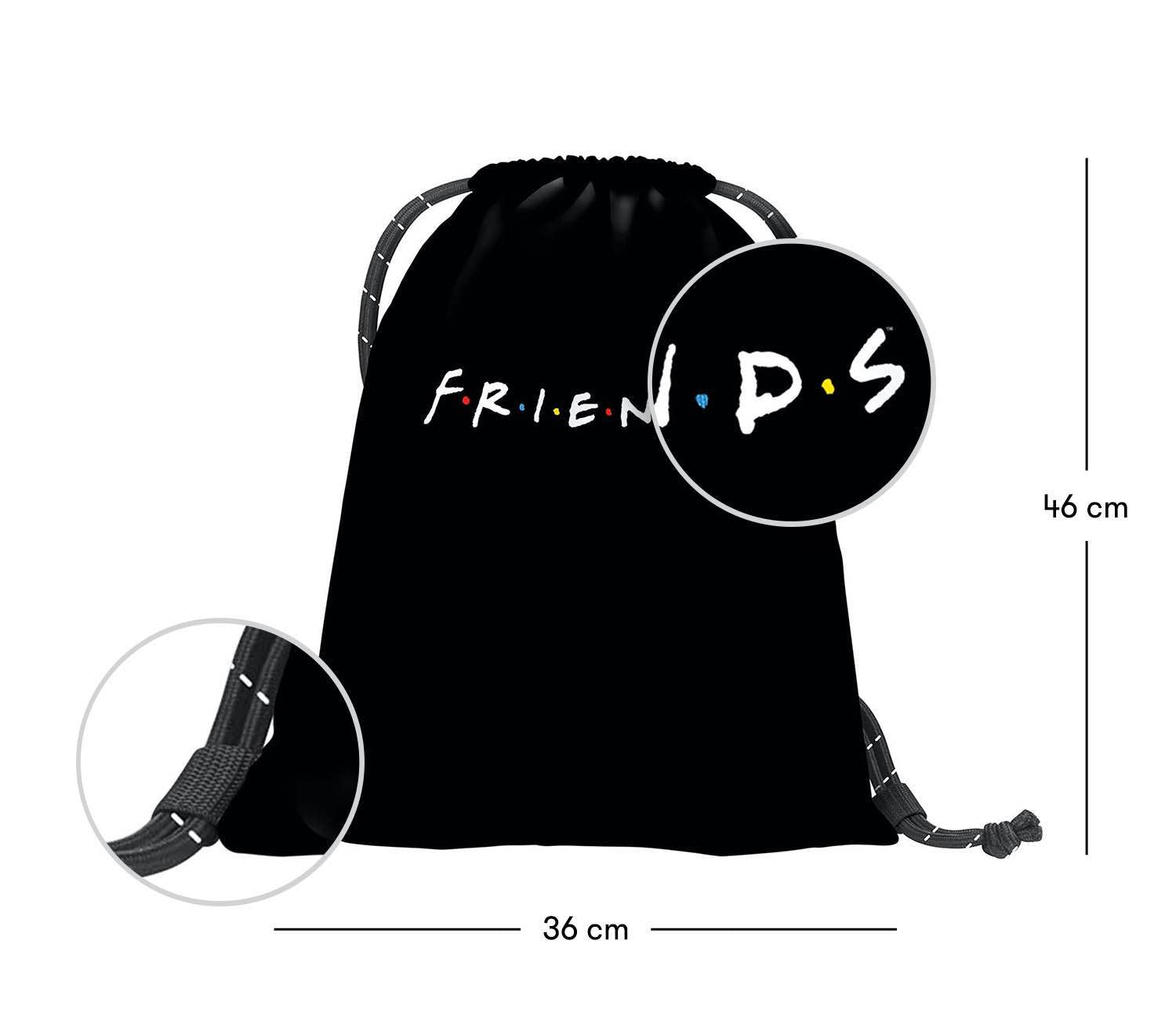 baagl-friends-sac-de-gym-sac-chaussures-lavable image 3