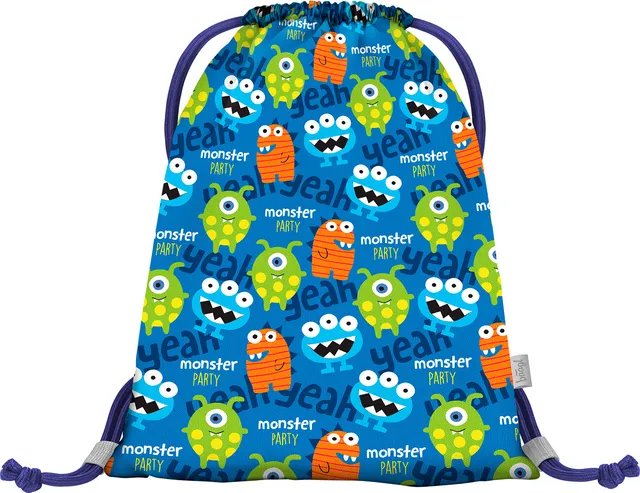 baagl-monsters-sac-de-gym-maternelle-lavable image 1