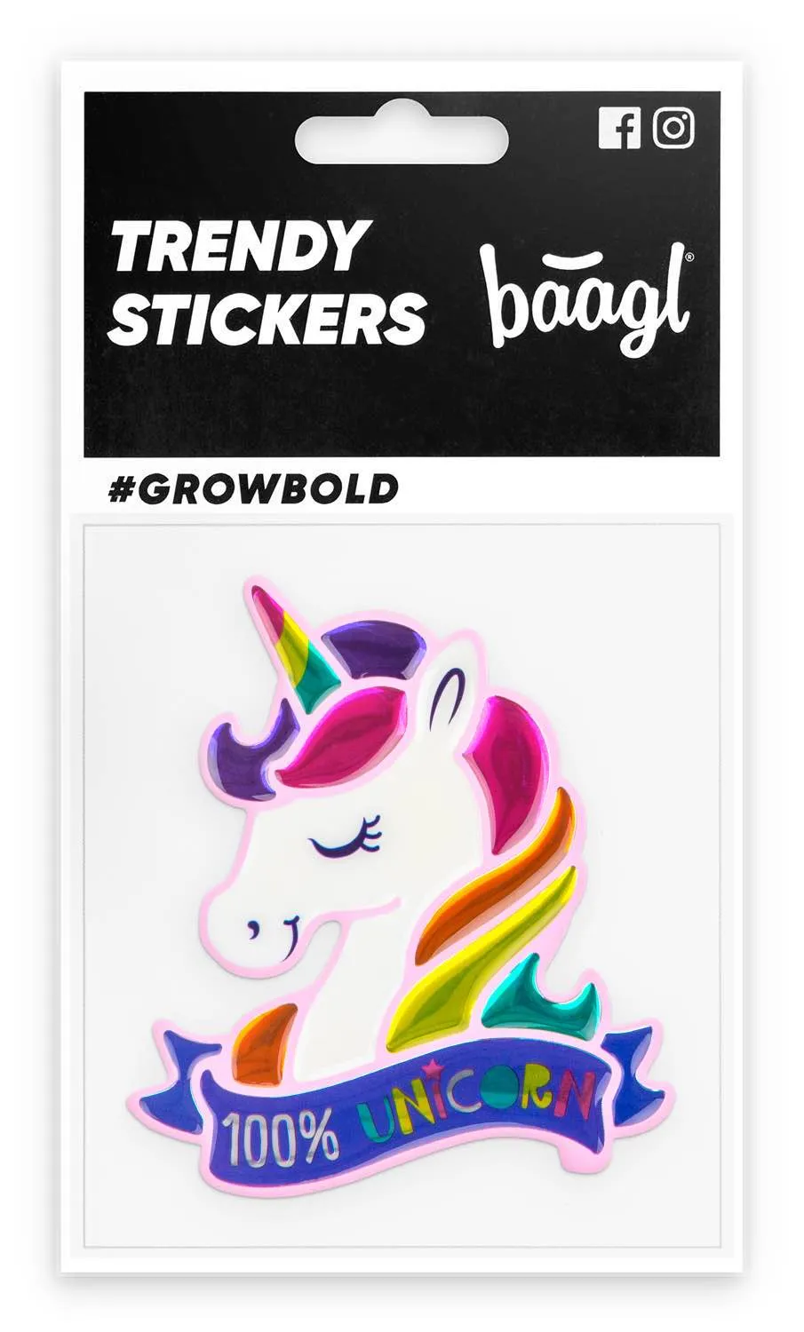 baagl-unicorn-stickers-3d-r-utilisables-motif-licorne image 1