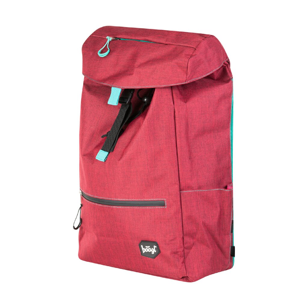 baagl-red-sac-dos-tudiant-rouge-imperm-able image 2