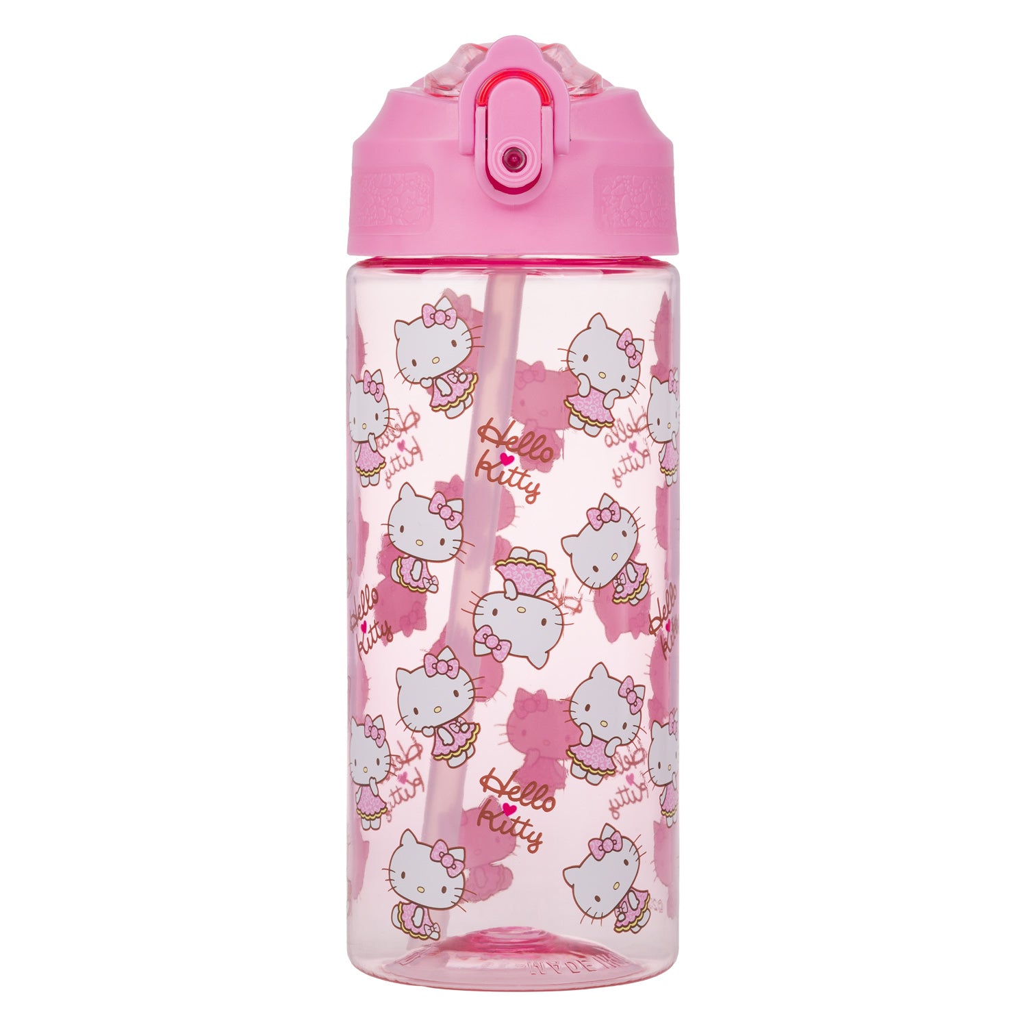 baagl-drinking-bottles-gourde-hello-kitty-500-ml-paille image 2