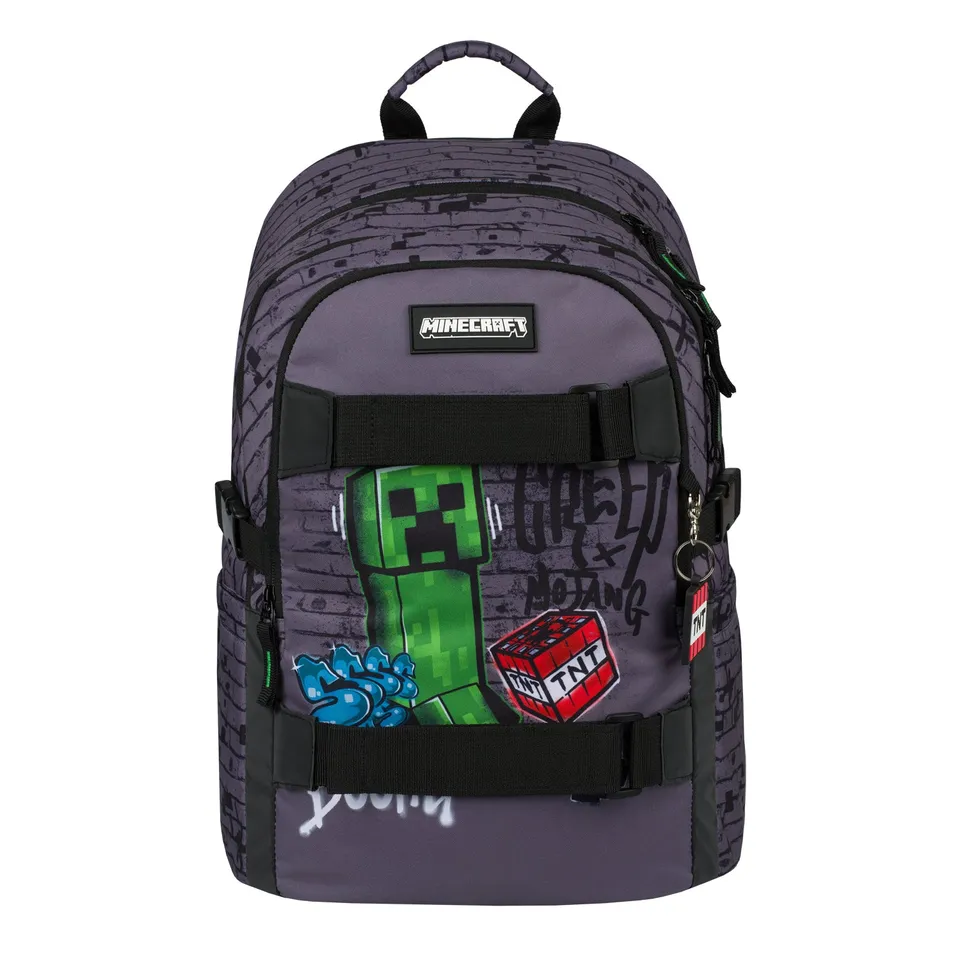 baagl-skate-minecraft-tnt-sac-dos-scolaire-skate image 1