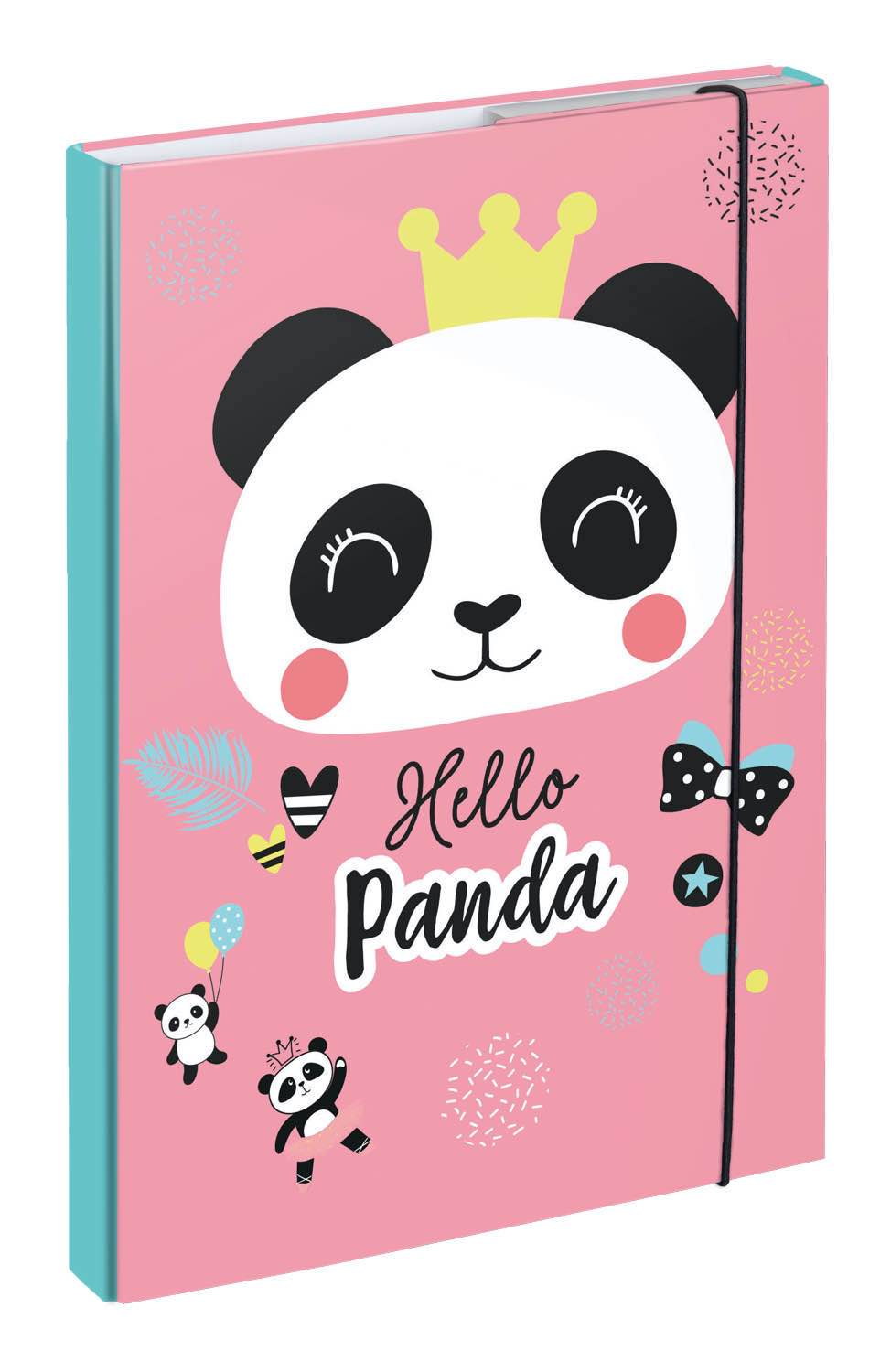 baagl-panda-a4-chemise-lastique-pour-cahiers image 1