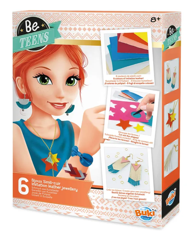 buki-be111-kit-bijoux-simili-cuir-6-cr-ations-d-s-8-ans image 1