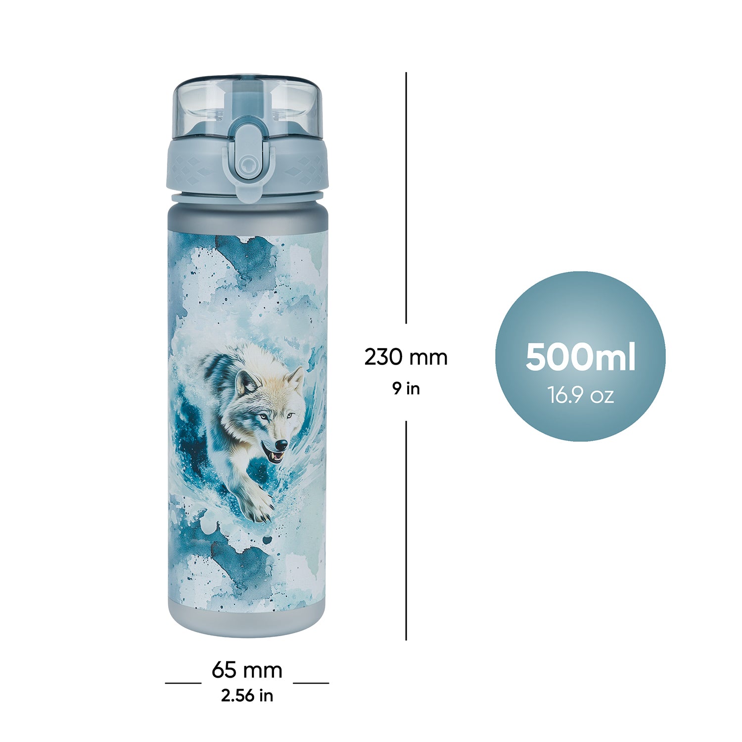 baagl-polar-bouteille-tritan-500-ml-filtration-fruits-et-th image 6