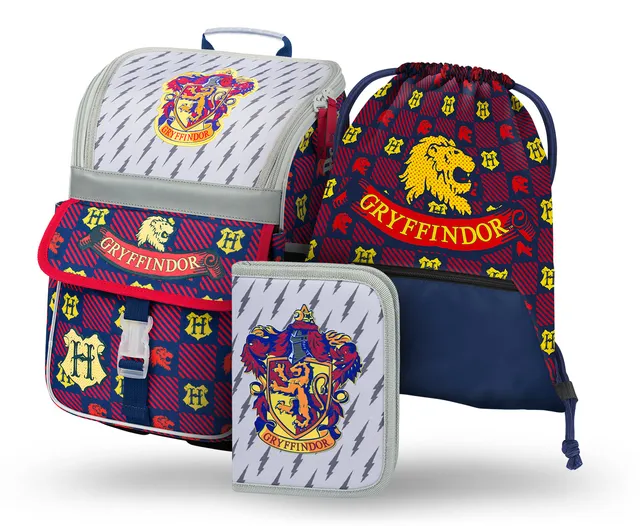 baagl-zippy-set-scolaire-harry-potter-gryffondor-3-pcs image 1