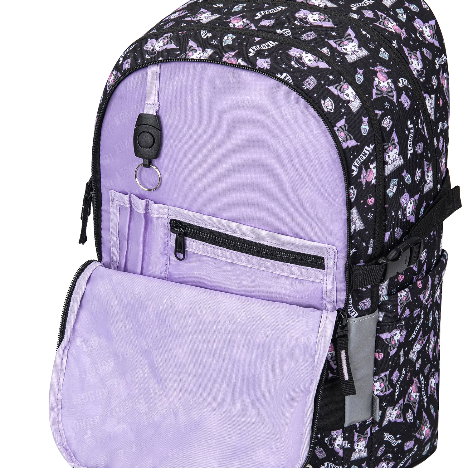 baagl-skate-kuromi-black-sac-dos-scolaire-15-pouces image 8