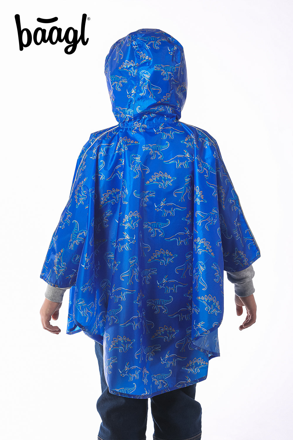 baagl-dino-poncho-pluie-xs-90-110-cm-avec-capuche image 7