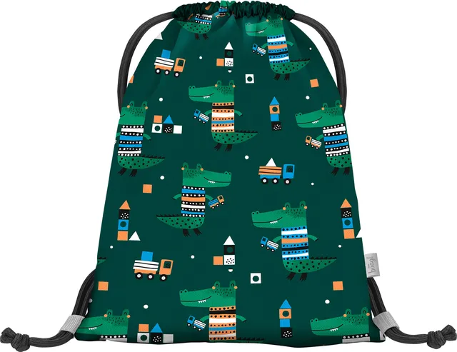 baagl-crocodile-sac-gym-maternelle-lavable image 1