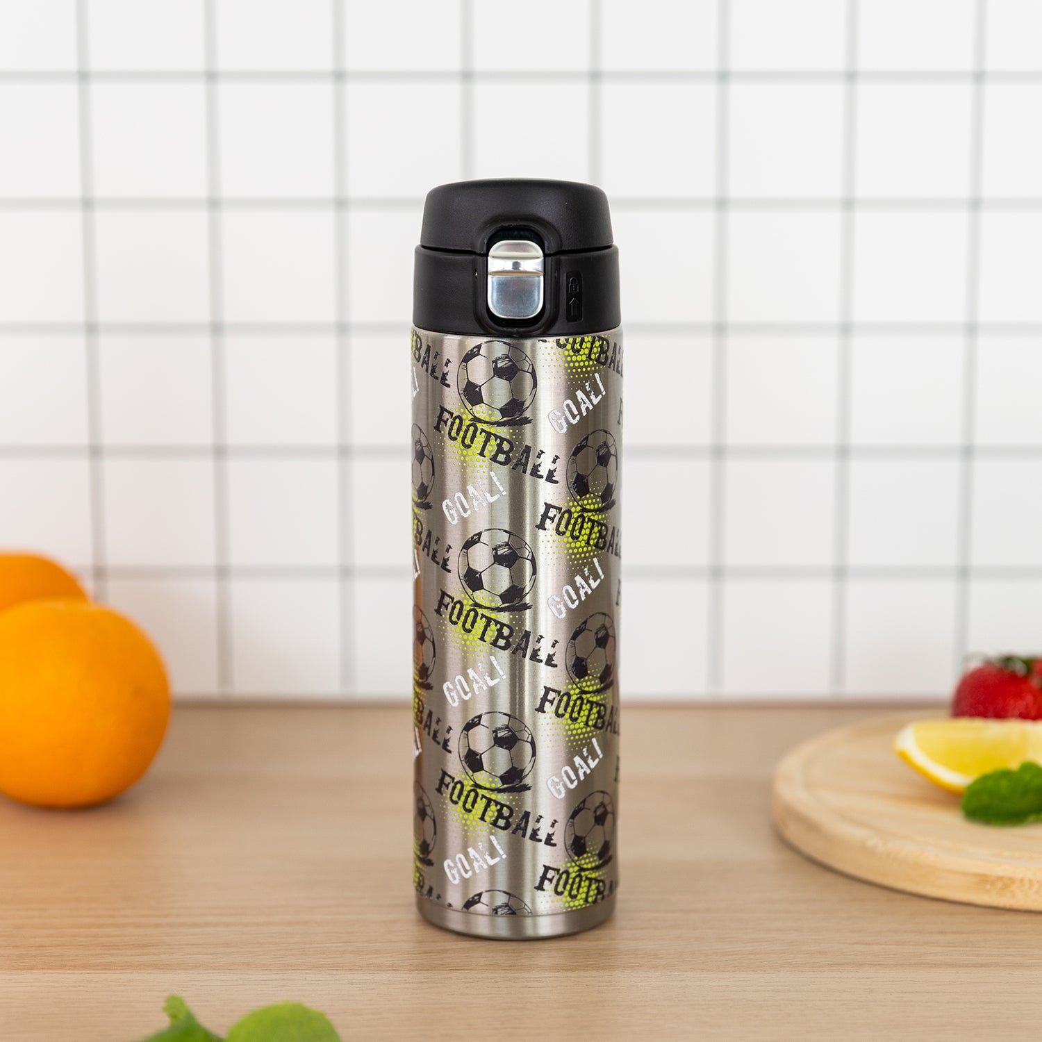 baagl-football-gourde-isotherme-inox-450-ml image 6