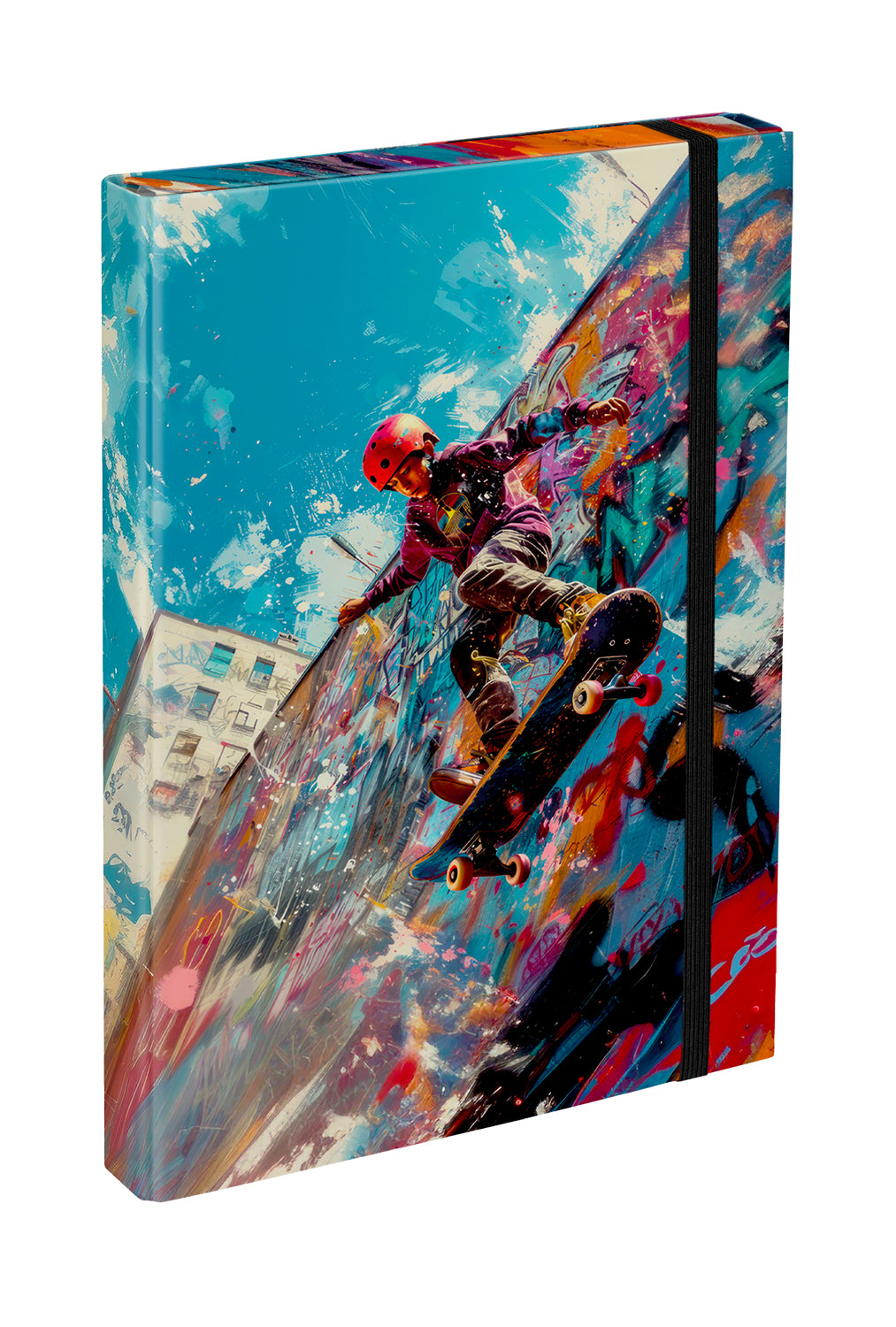 baagl-chemise-a4-skatepark-chemise-lastique-skate image 1