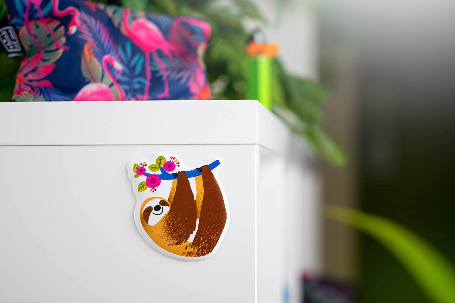 baagl-sloth-sticker-3d-r-utilisable-paresseux image 2