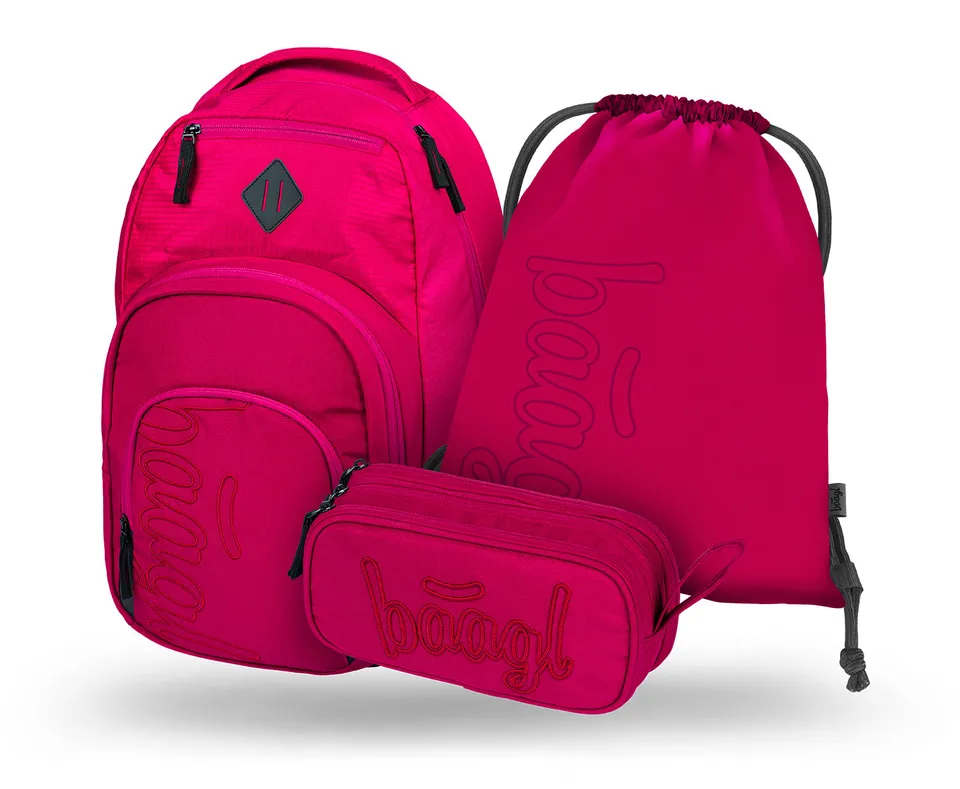 baagl-coolmate-ruby-set-sac-coll-ge-35-l-trousse image 1