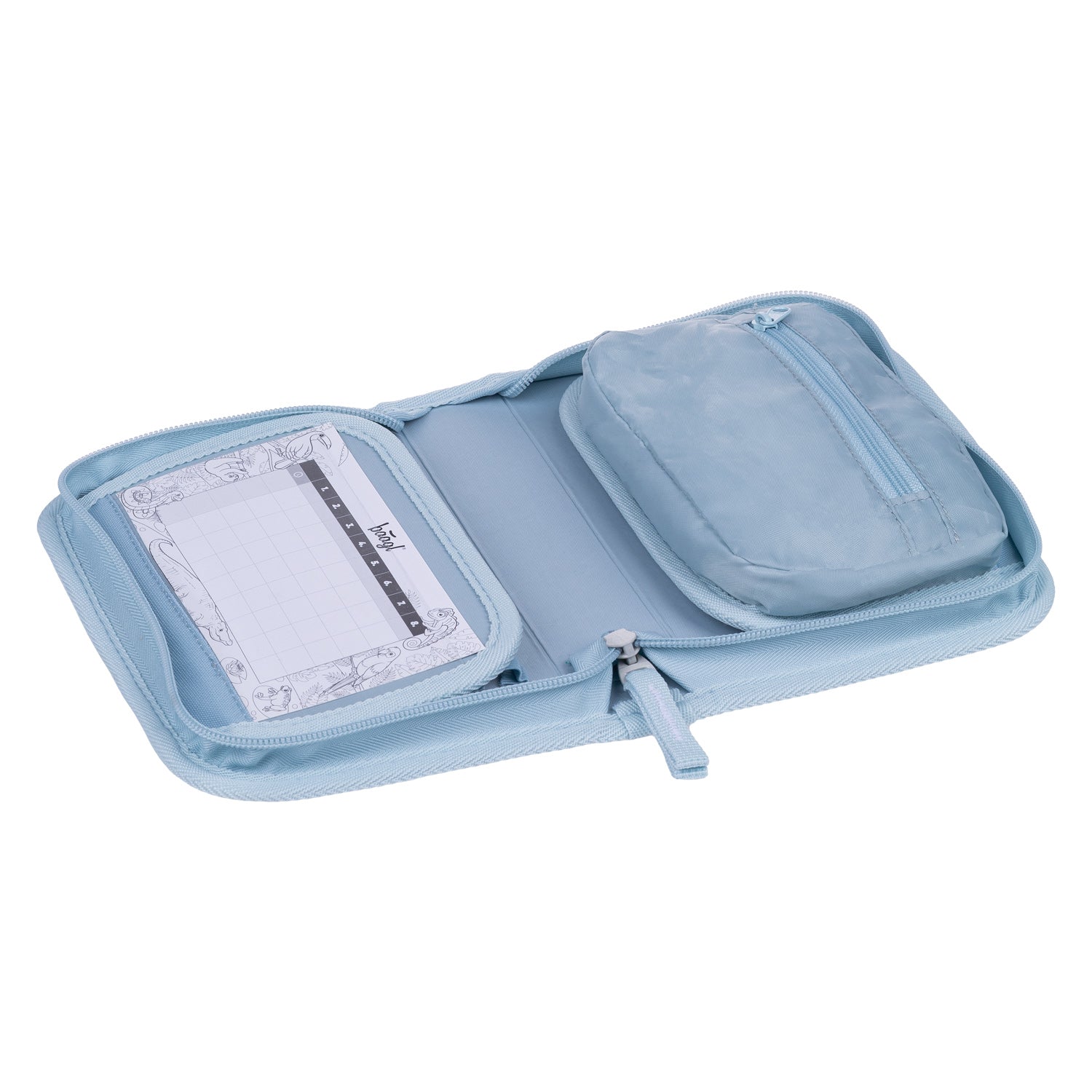 baagl-polar-trousse-scolaire-1-compartiment-recycl-e-ykk image 4