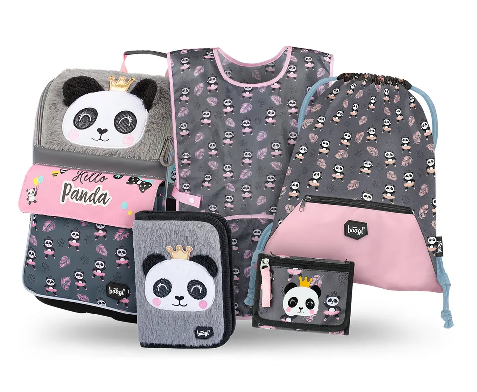 baagl-school-sets-ensemble-zippy-panda-3-pi-ces-18-l image 1