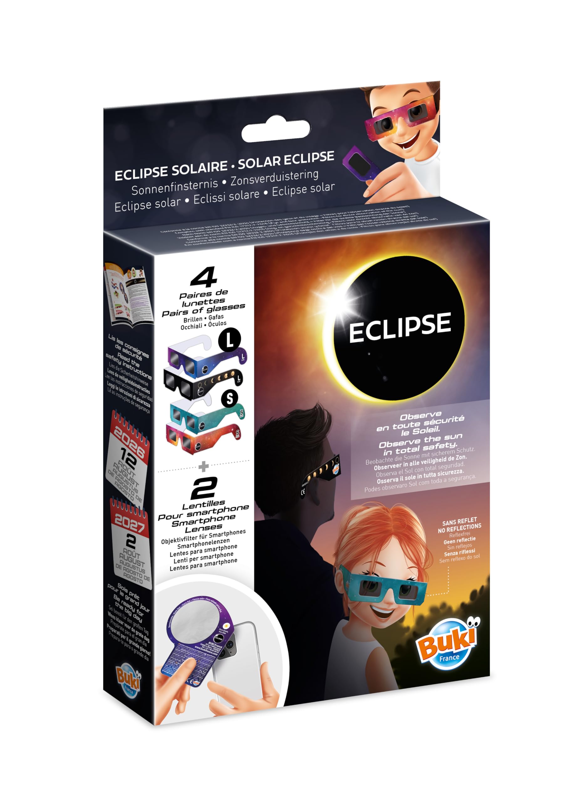 buki-espace-lunettes-clipse-solaire-family-pack-4-paires image 2