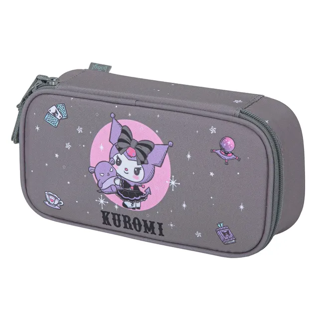 baagl-kuromi-grey-trousse-scolaire-rigide-recycl-e image 1