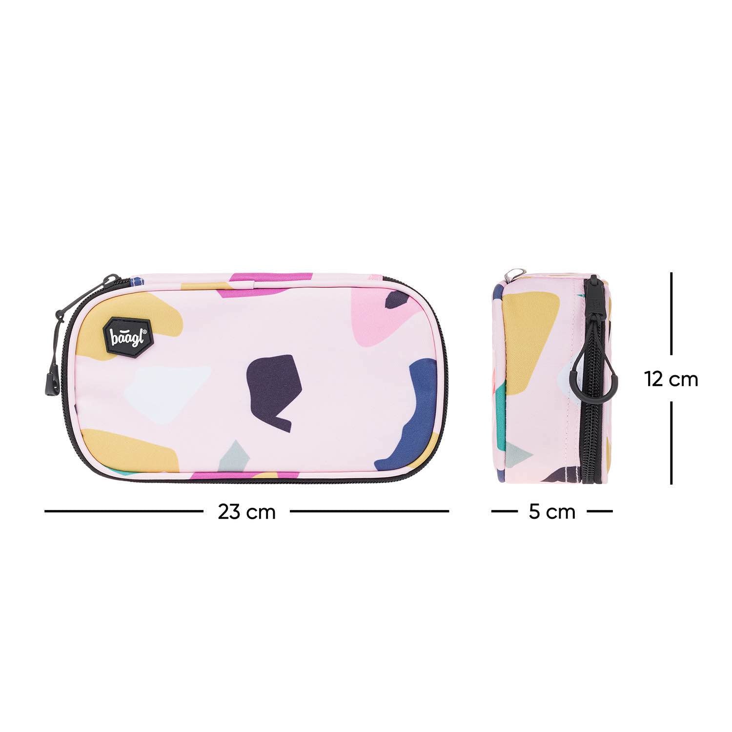 baagl-terazzo-tui-scolaire-rigide-vide-motif-terrazzo image 4