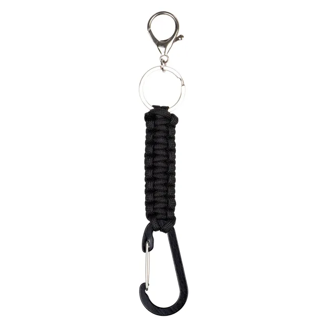 baagl-paracord-porte-cl-s-paracord-noir-r-fl-chissant image 1