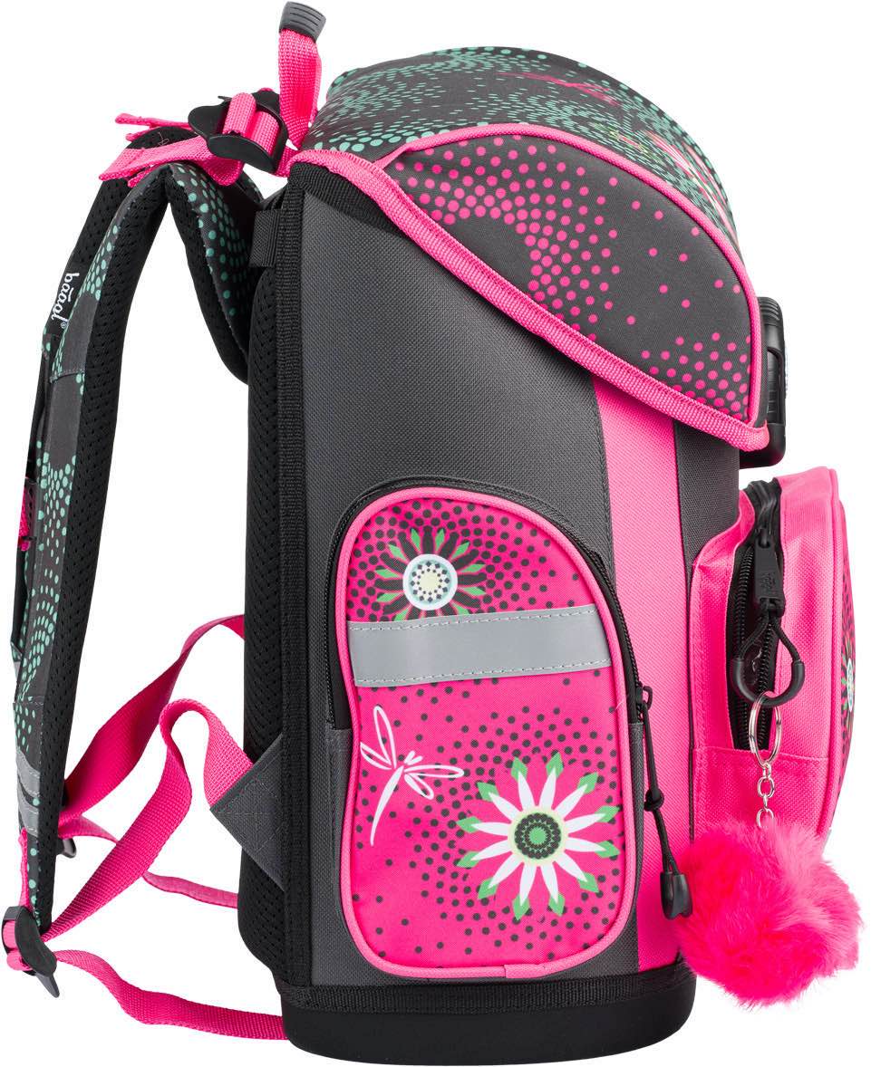 baagl-cartable-flowers-ensemble-scolaire-fille-18-l image 4