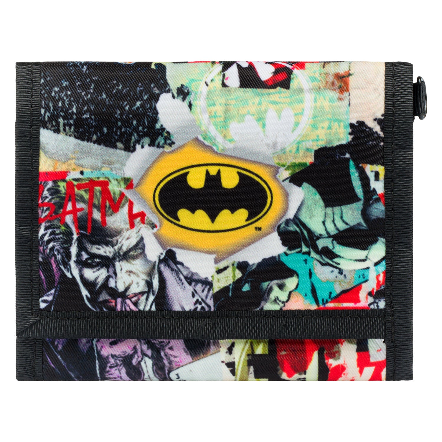 baagl-batman-comics-portefeuille-enfant-velcro-gar-on image 1