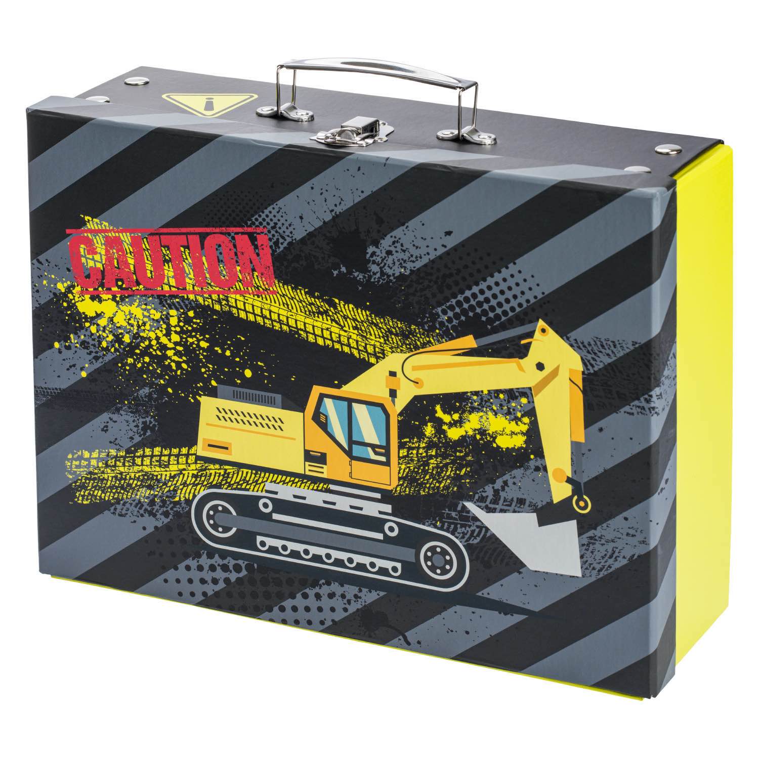 baagl-digger-mallette-scolaire-pliable-papier image 1