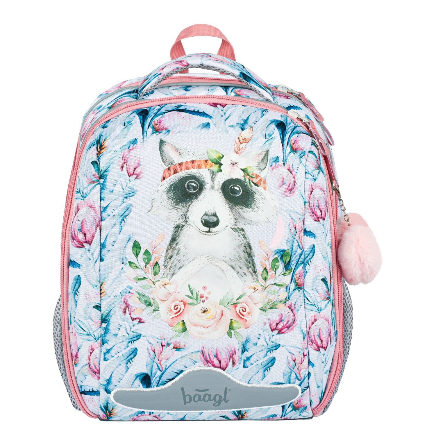 baagl-shelly-raccoon-cartable-primaire-23-l-l-ger image 1