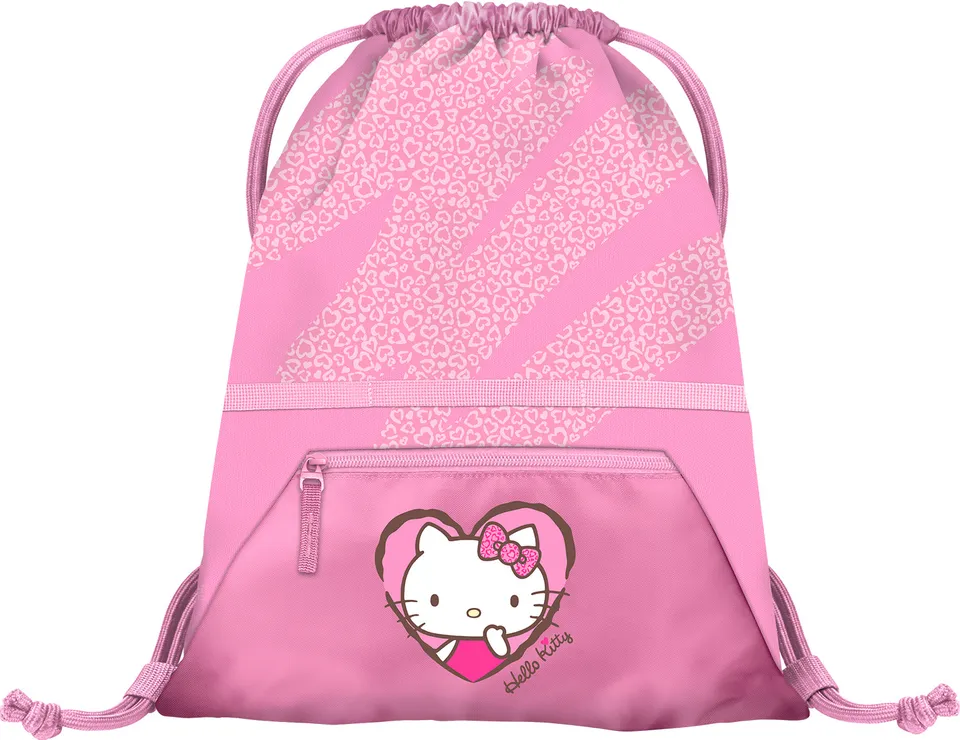 baagl-hello-kitty-sweet-leopard-sac-gym-recycl-zip image 1