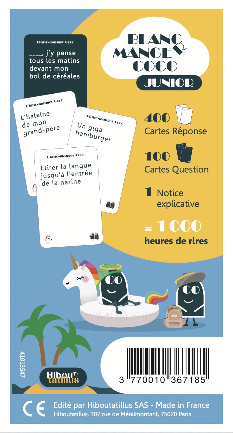 blanc-manger-coco-junior-la-ma-tresse-jeu-de-cartes-500-cartes image 2
