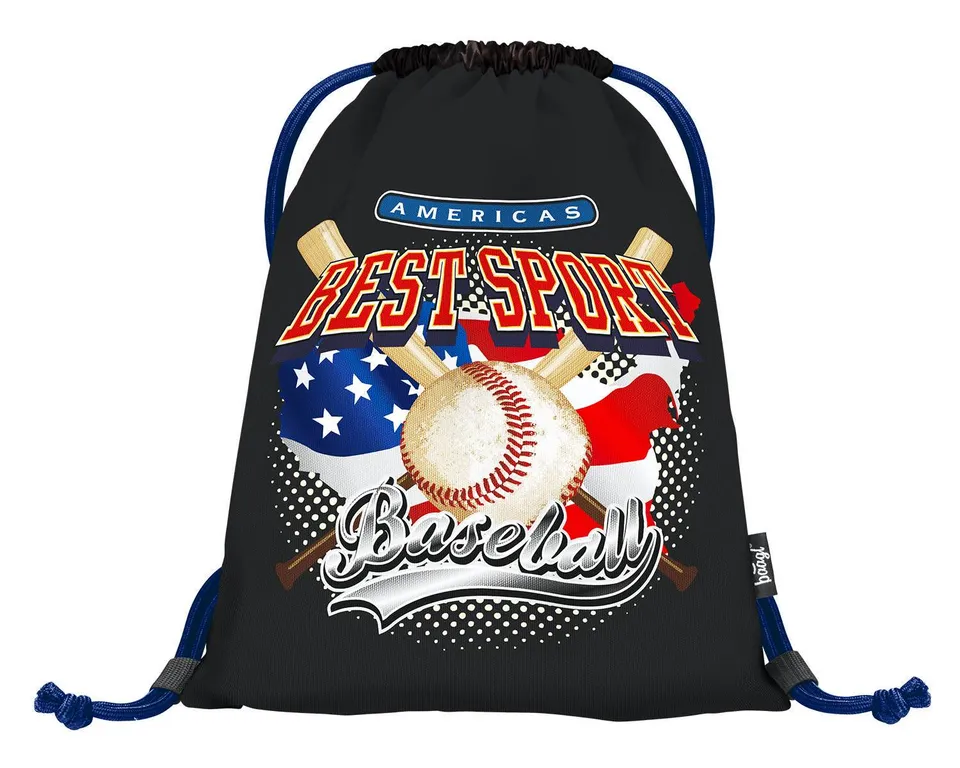 baagl-gym-sacks-sac-de-gym-baseball-2-motif-baseball image 1