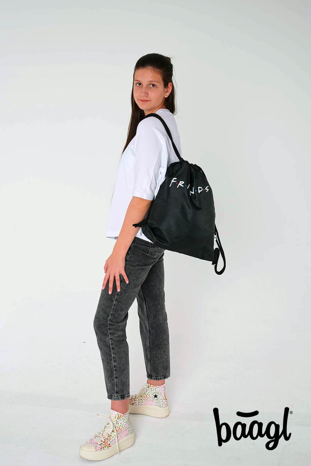 baagl-friends-sac-de-gym-sac-chaussures-lavable image 4