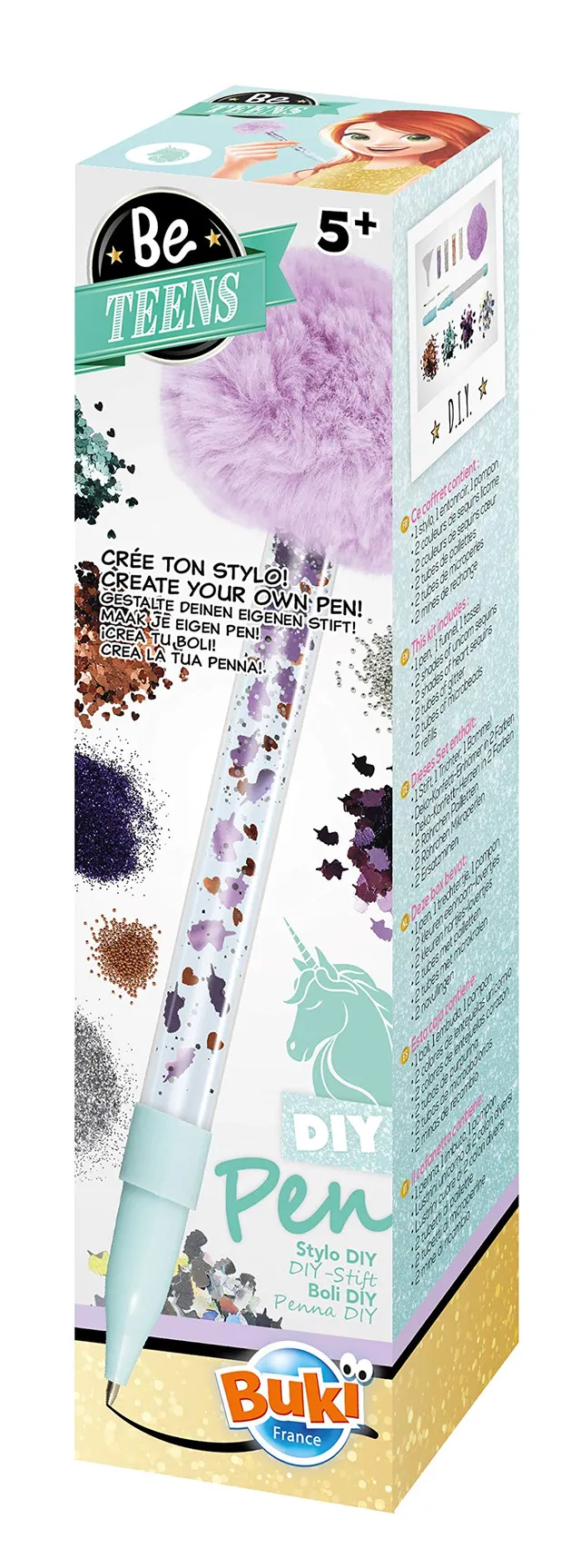 buki-styl02-stylo-diy-licornes-paillettes-d-s-5-ans image 1