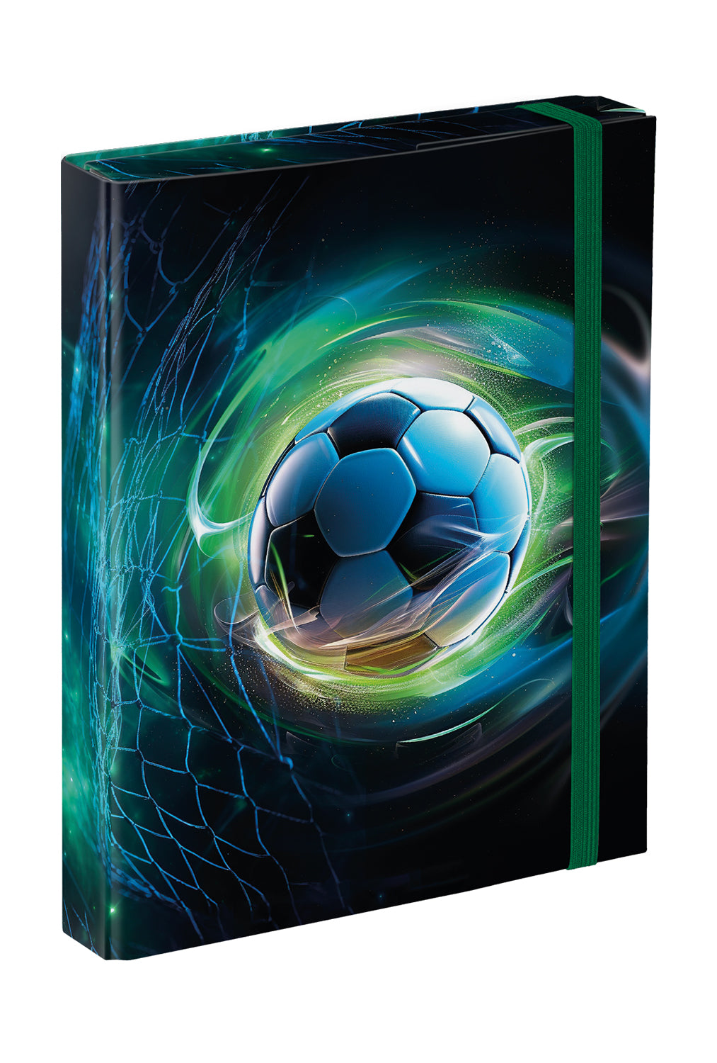 baagl-football-ball-chemise-scolaire-a5-lastique-ballon-foot image 1