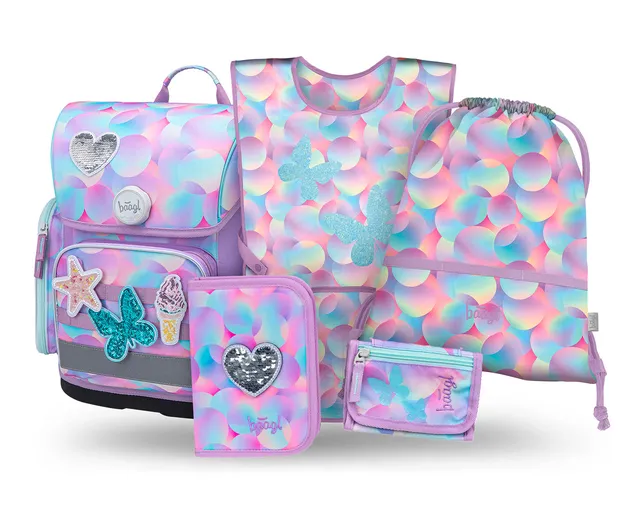 baagl-ergo-candy-ii-kit-scolaire-cartable-19l-fille image 1