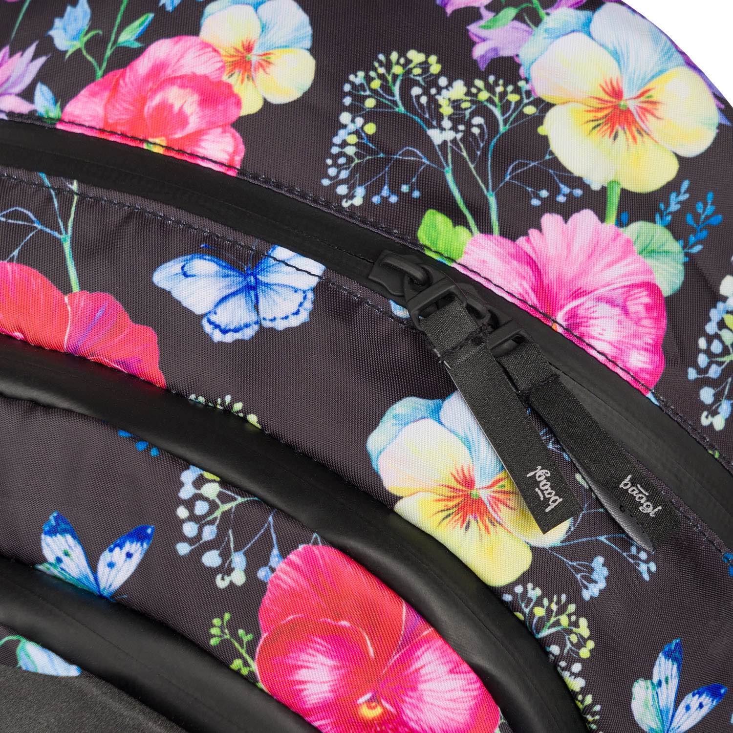 baagl-skate-flowers-sac-dos-scolaire-25-l-ergonomique image 8