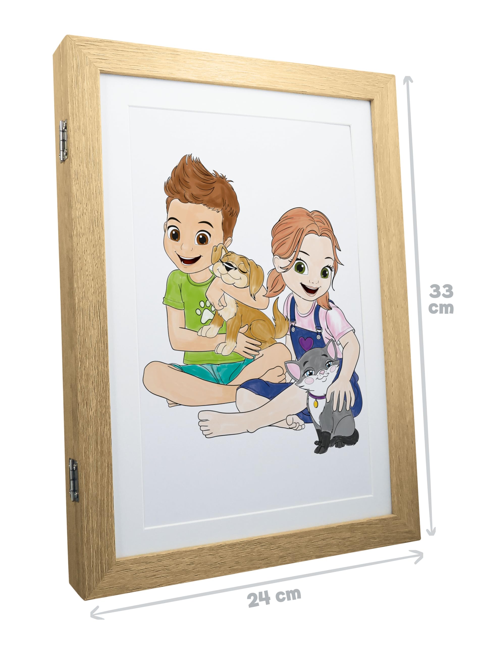 buki-cadre-dessins-enfant-a4-beige-24x33-cm-50-dessins image 5
