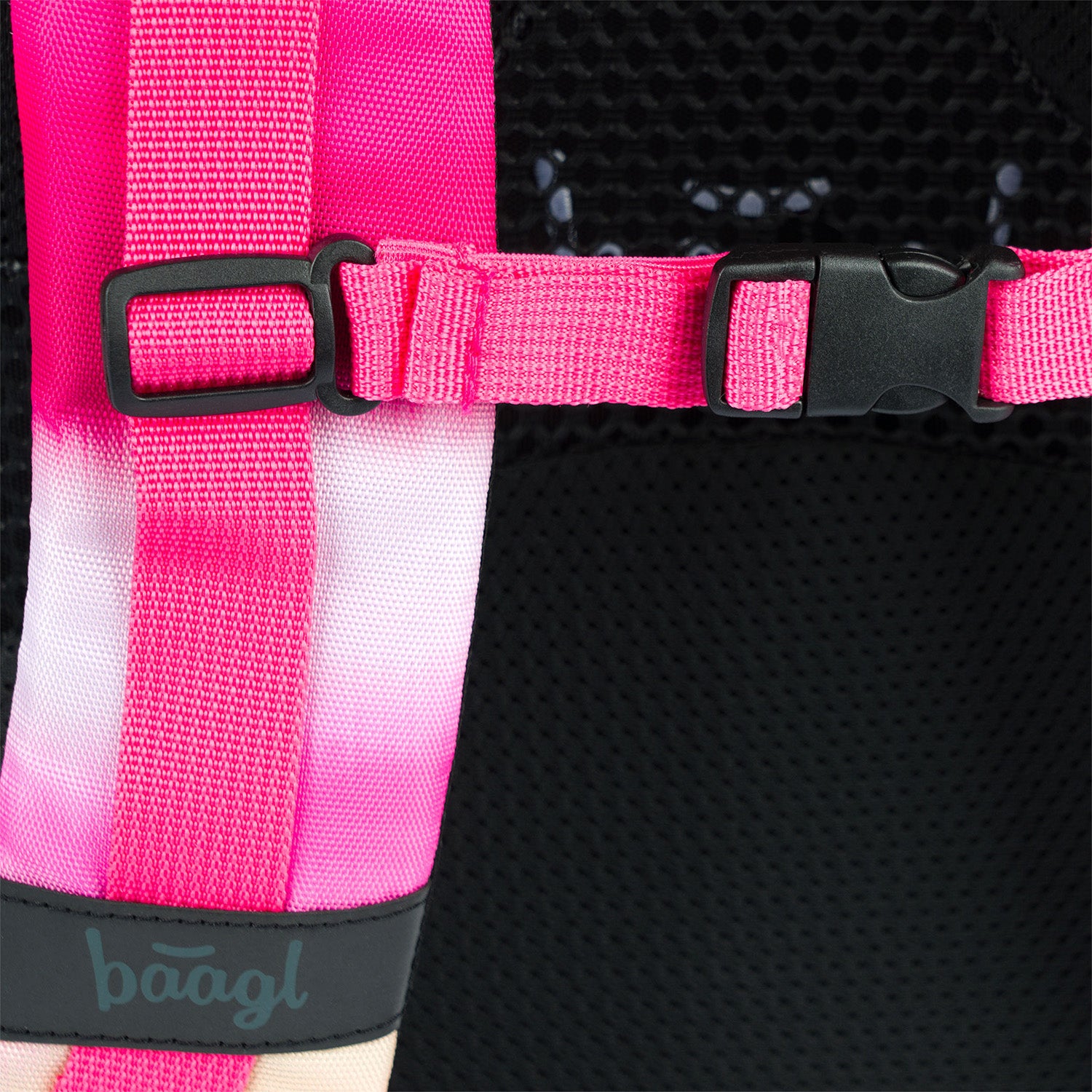 baagl-skate-pink-stripes-sac-dos-scolaire-25-l-rose image 7