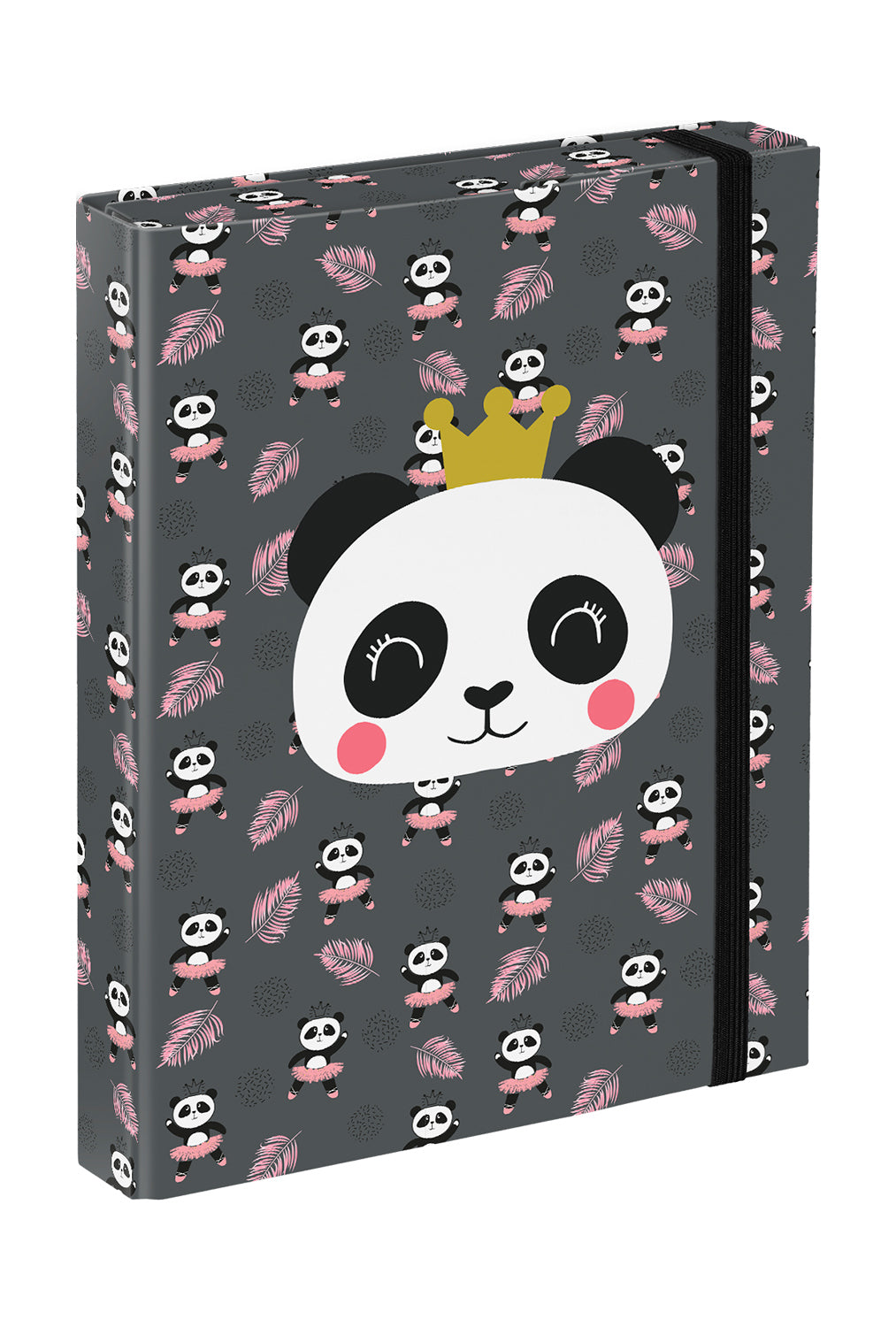baagl-panda-chemise-a5-lastique-prot-ge-cahier image 1