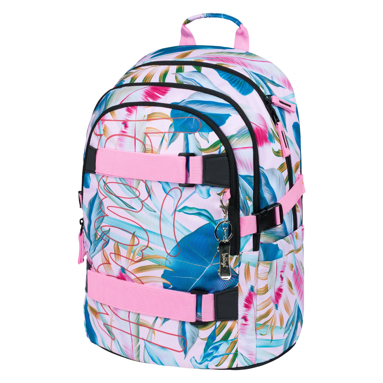 baagl-skate-leafs-sac-dos-scolaire-25-l-ergonomique image 2