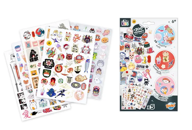 buki-cr-atif-pochette-stickers-manga-kawaii-200-fk021-6-ans image 1