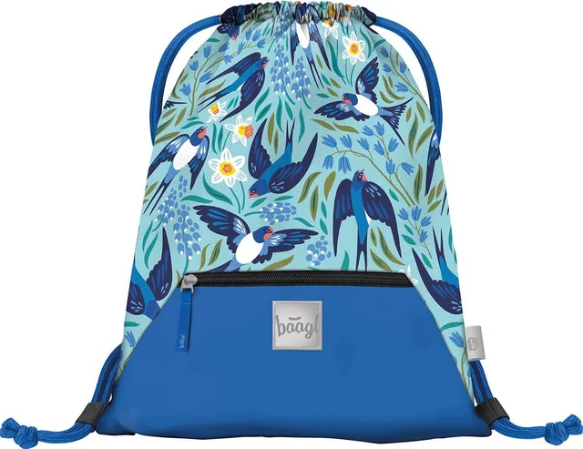 baagl-gym-sacks-birdie-sac-de-gym-poche-zipp-e-lavable image 1