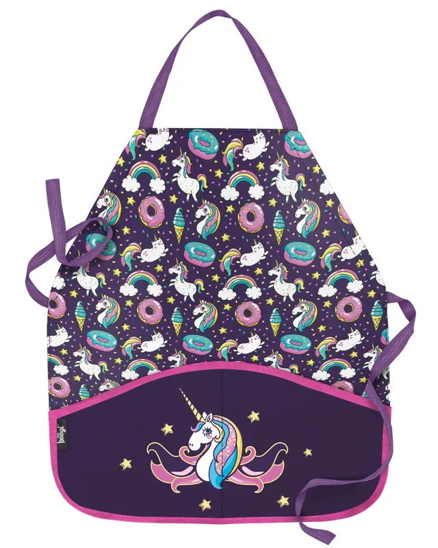 baagl-tablier-enfant-licorne-avec-poches image 1