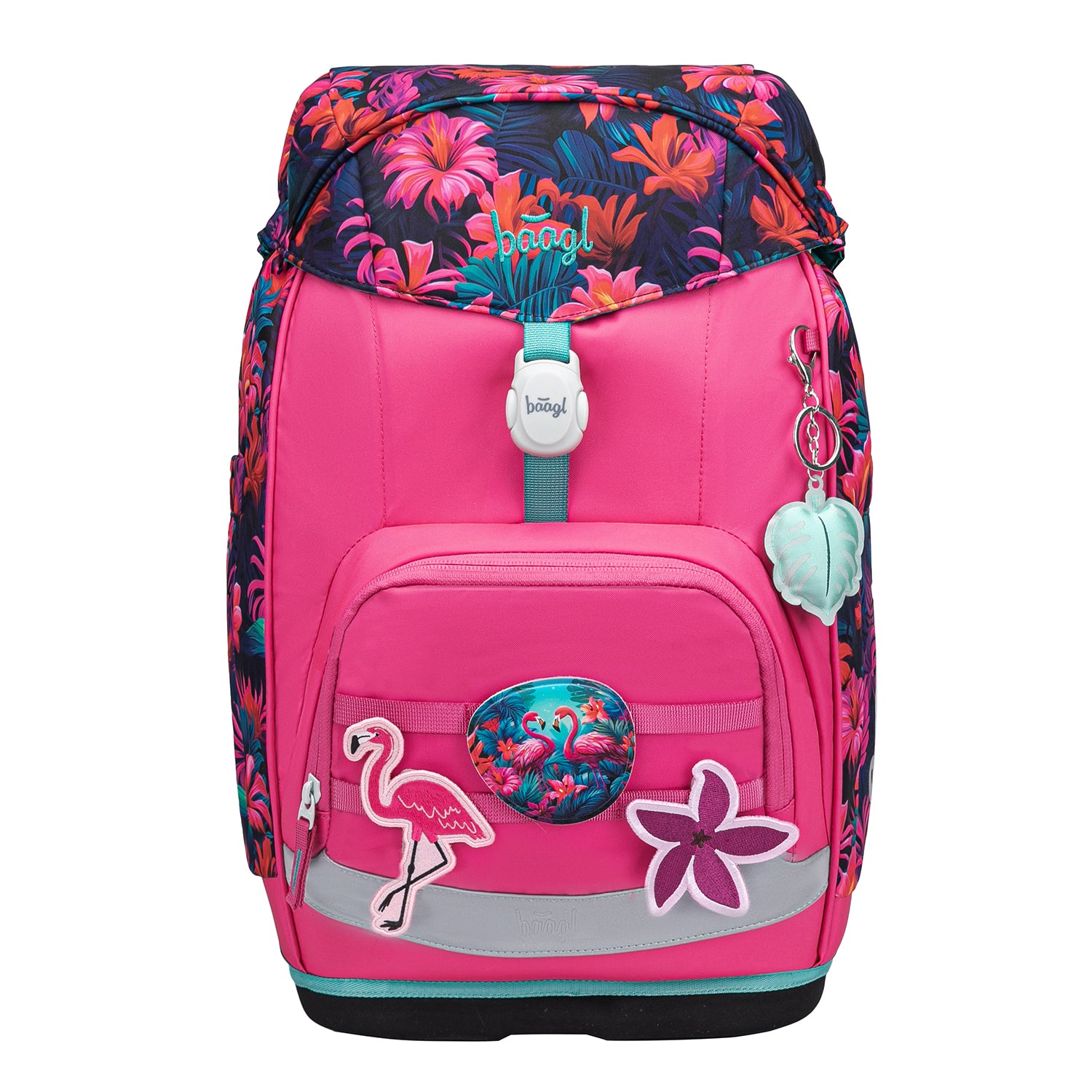 baagl-airy-plus-flamingos-ii-set-cartable-flamant-rose image 2