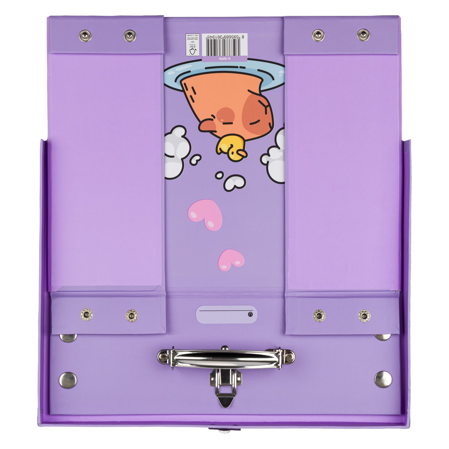 baagl-capybara-mallette-scolaire-pliable-valisette image 4