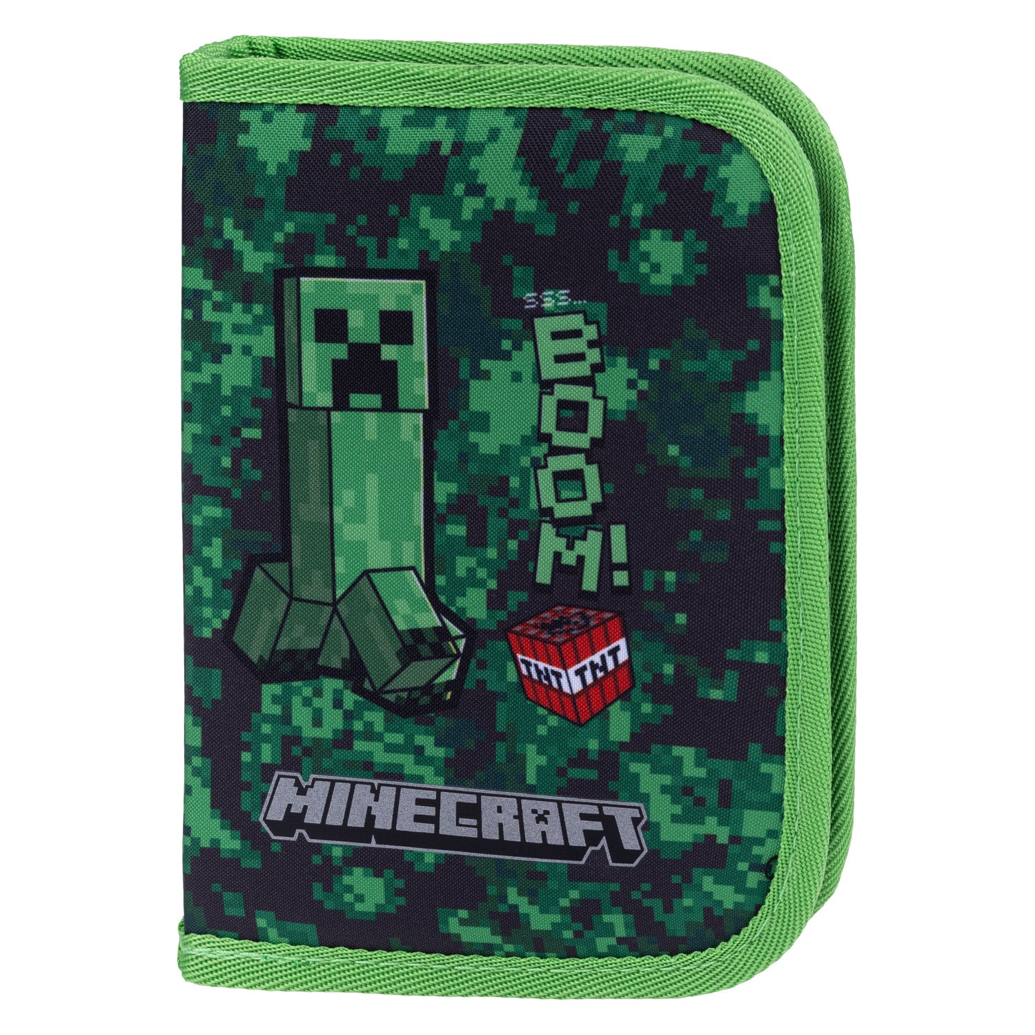 baagl-minecraft-boom-trousse-scolaire-double-rabat image 1