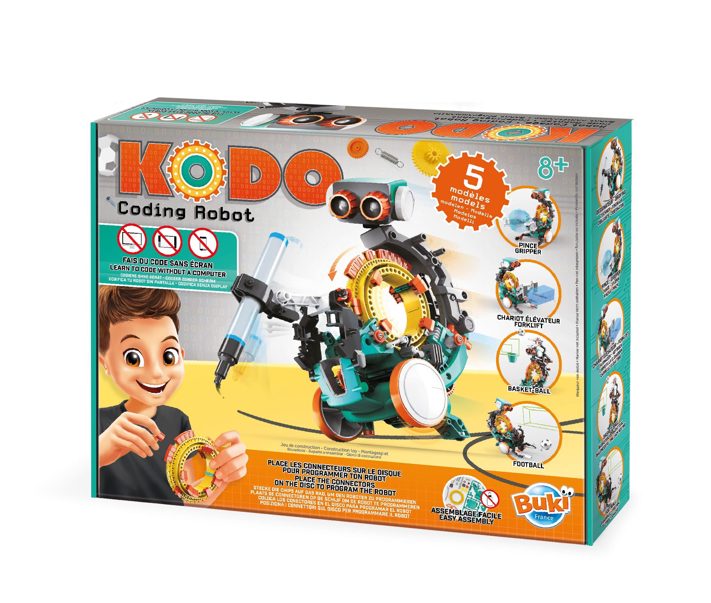 buki-7507-kodo-robot-codage-jeu-construction-programmable-8-ans image 1