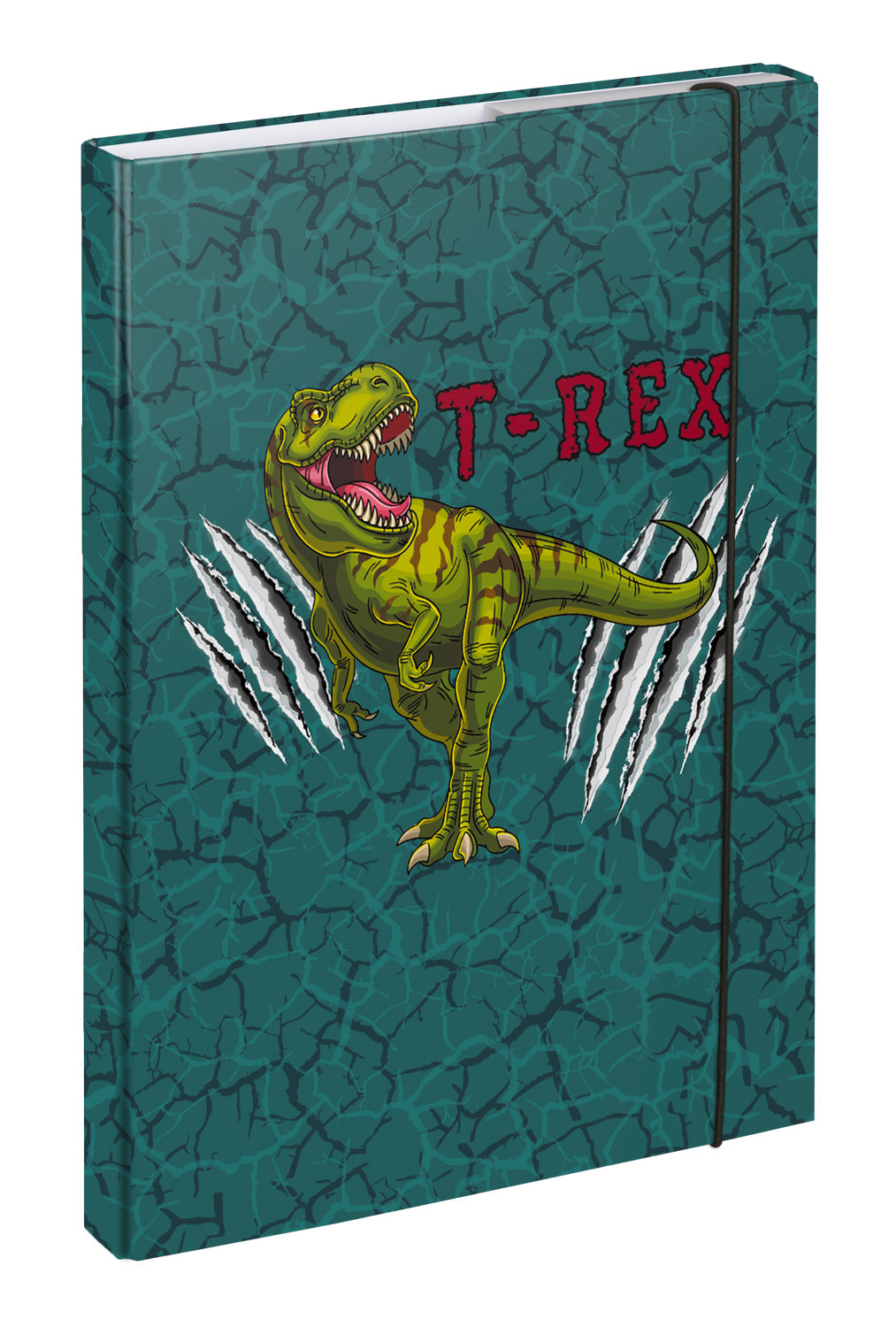 baagl-t-rex-chemise-lastiques-a4-dinosaure image 1