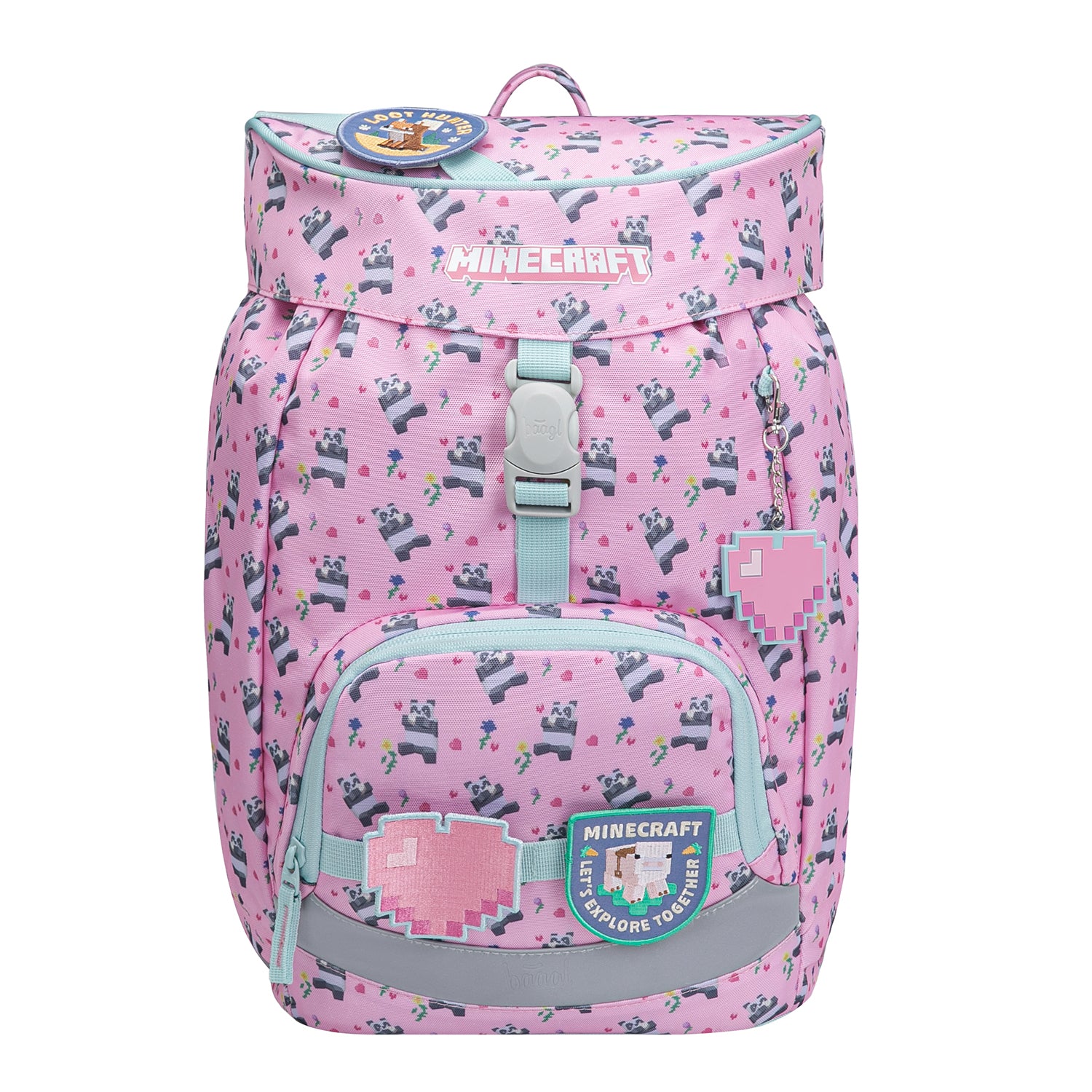 baagl-airy-sac-dos-minecraft-panda-enfant-l-ger image 1