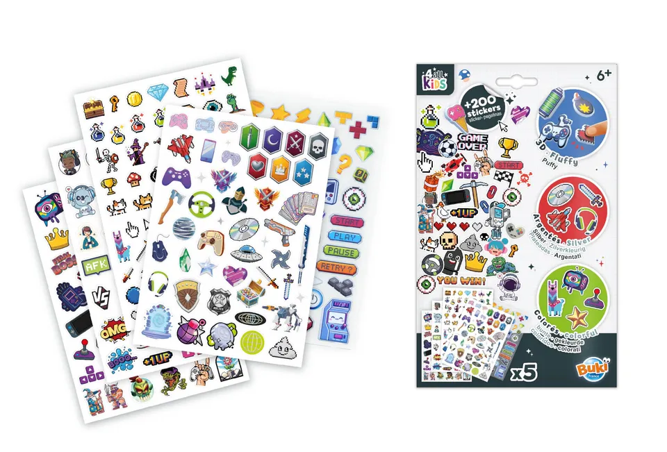 buki-cr-atif-et-beaut-pochette-stickers-gaming-fk019-200-pi-ces image 1